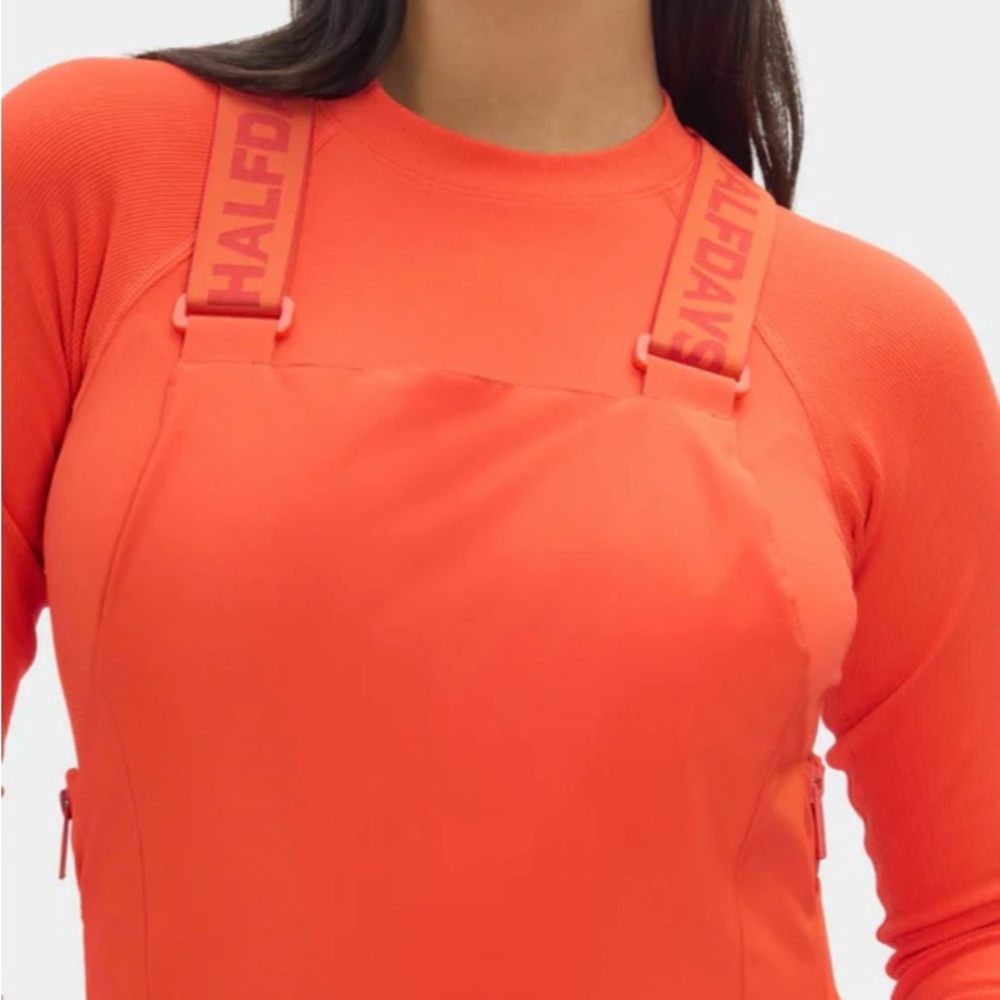 Brand New Halfdays Carson Bib Pant (Size S, Spritz)